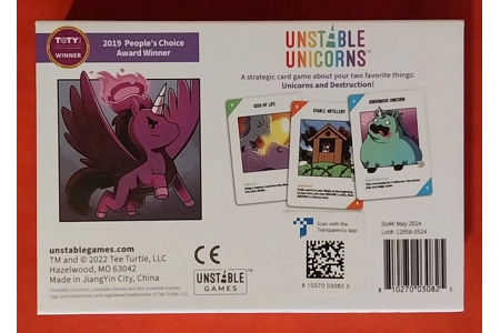 Unstable Games - Unstable Unicorn Card Game COMPLETE