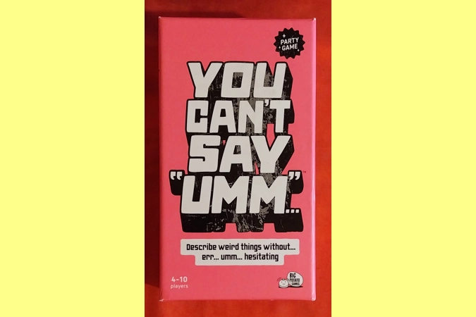 Big Potato Games You Can't Say "Umm" Party Game PLAYABLE