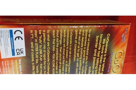 Drumond Park Cooperate! Fast Talking All-Or-Nothing Board Game COMPLETE