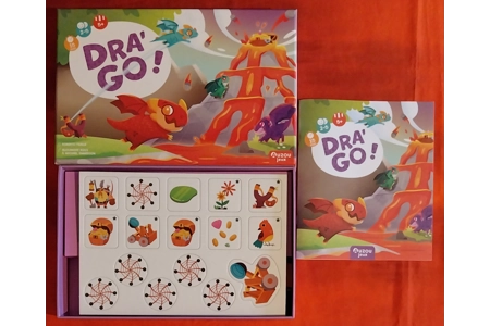 Auzou Jeuz Dra' Go! Board Game COMPLETE Auzou Jeuz Dra' Go! Board Game COMPLETE