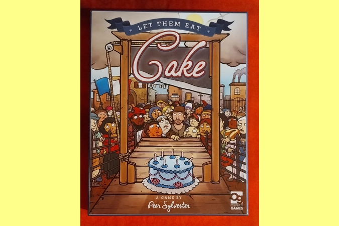 Osprey Games Let Them Eat Cake Board Game COMPLETE