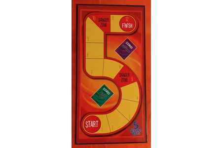 University Games 5 Second Rule Board Game COMPLETE