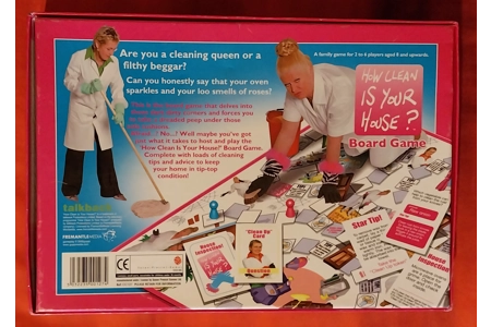 Susan Prescot Games How Clean Is Your House? Board Game COMPLETE