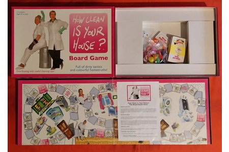 Susan Prescot Games How Clean Is Your House? Board Game COMPLETE