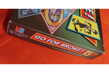 MB Games Go For Broke! Vintage (1993) Board Game COMPLETE MB Games Go For Broke! Vintage (1993) Board Game COMPLETE