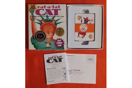 Gamewright Rat A Tat Cat A Fun Numbers Card Game COMPLETE