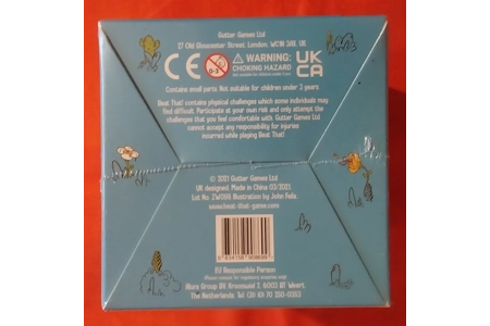 Gutter Games Ltd Beat That! Game Bonkers Battle Of Wacky Challenges NEW