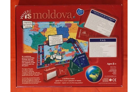 Seager Games Where Is Moldova? Board Game PLAYABLE