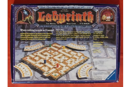Ravensburger Labyrinth Moving Maze Game - Vintage (1992) Board Game PLAYABLE