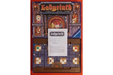 Ravensburger Labyrinth Moving Maze Game - Vintage (1992) Board Game PLAYABLE