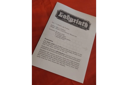 Ravensburger Labyrinth Moving Maze Game - Vintage (1992) Board Game PLAYABLE