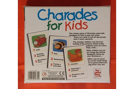 Paul Lamond Games Charades For Kids Party Game NEW