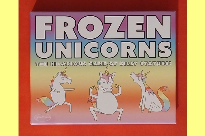 Gamely Frozen Unicorns Hilarious Game OF Silly Statues - Card Game - COMPLETE
