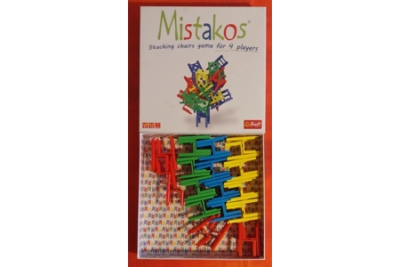 Trefl Mistakos Stacking Chairs Game COMPLETE
