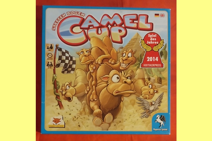 Pegasus Spiele Camel Up Board Game (2014) COMPLETE