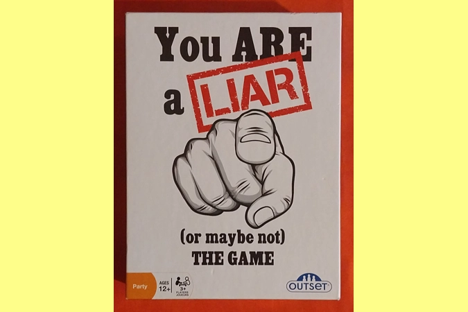 Outset You Are A Liar (Or Maybe Not) Card Game COMPLETE