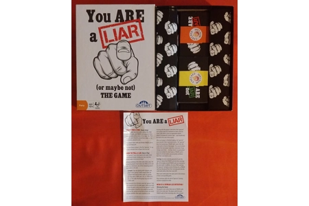 Outset You Are A Liar (Or Maybe Not) Card Game COMPLETE