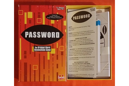 Goliath Password Word Association Card Game COMPLETE