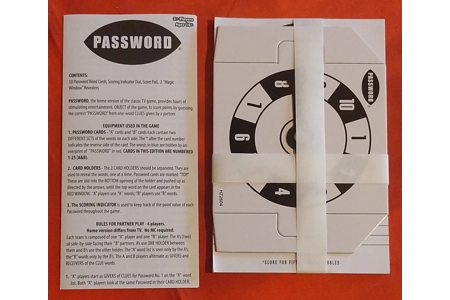 Goliath Password Word Association Card Game COMPLETE