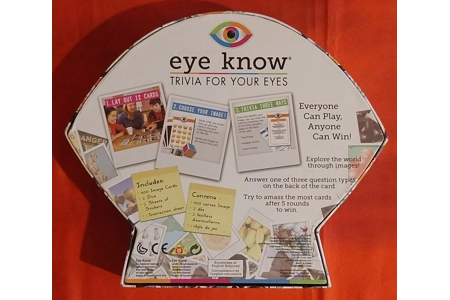 Cardinal Eye Know Trivia For Your Eyes Card Game COMPLETE Cardinal Eye Know Trivia For Your Eyes Card Game COMPLETE