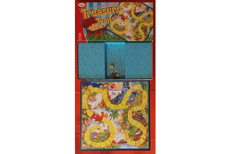 Toyrific Games Treasure Trail Children's Board Game COMPLETE Toyrific Games Treasure Trail Children's Board Game COMPLETE