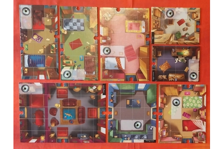 Flair Nickelodeon House of Anubis Board Game COMPLETE