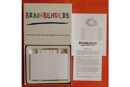 Brainbenders Family Trivia Board Game PLAYABLE