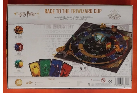 Cartamundi Harry Potter Race To The Triwizard Cup Board Game COMPLETE