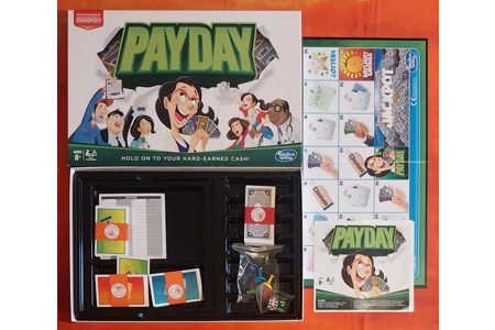 Hasbro PayDay Pay Day Family Board Game (2016 Edition) PLAYABLE