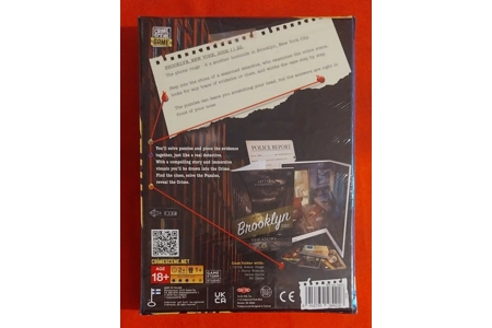 Tactic Brooklyn 2002 Crime Scene Game NEW