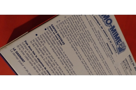 MB Games Memo-Mine Children's Game COMPLETE French Edition