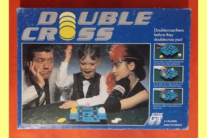 Action GT Double Cross Vintage (1987) Strategy Board Game COMPLETE Action GT Double Cross Vintage (1987) Strategy Board Game COMPLETE
