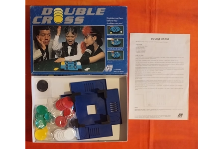 Action GT Double Cross Vintage (1987) Strategy Board Game COMPLETE Action GT Double Cross Vintage (1987) Strategy Board Game COMPLETE