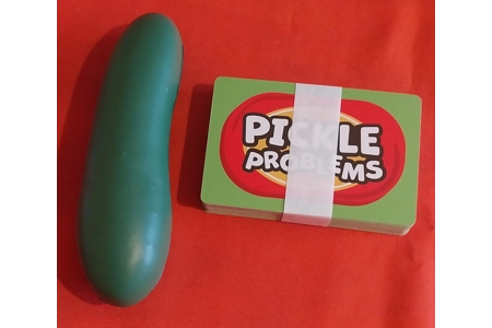 Professor Puzzle Games Pickle Problems Trivia Party Game COMPLETE
