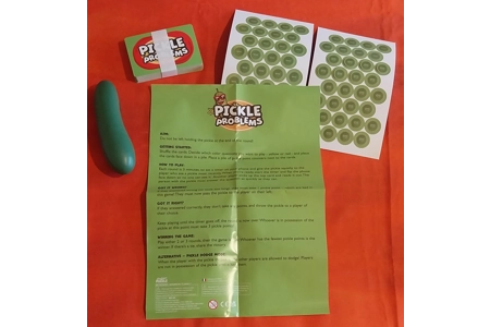 Professor Puzzle Games Pickle Problems Trivia Party Game COMPLETE