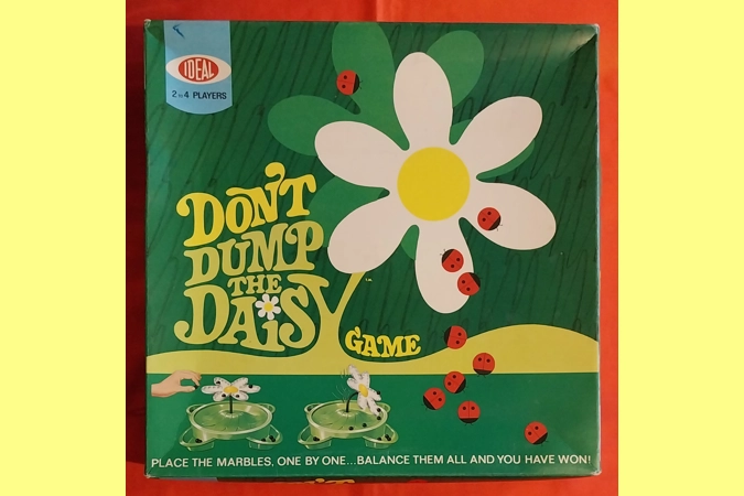 Ideal Don't Dump The Daisy Board Game Vintage (1970) COMPLETE
