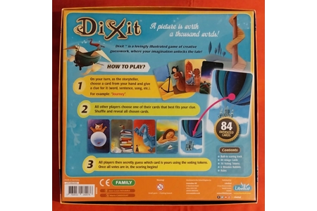 Libellud Dixit Board Game - A Picture Is Worth A Thousand Words - COMPLETE Libellud Dixit Board Game - A Picture Is Worth A Thousand Words - COMPLETE