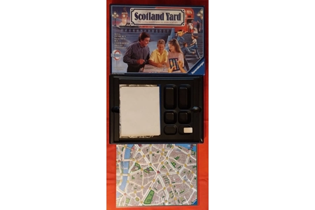 Ravensburger Scotland Yard Vintage (1992) Family Board Game COMPLETE
