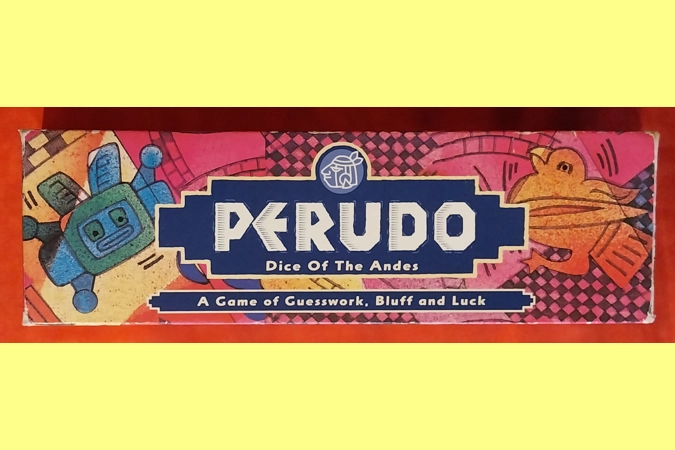 Parker Perudo Liar's Dice Of The Andes Game PLAYABLE
