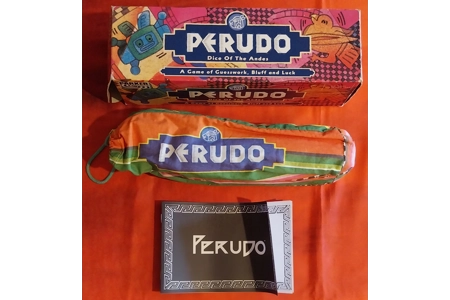 Parker Perudo Liar's Dice Of The Andes Game PLAYABLE