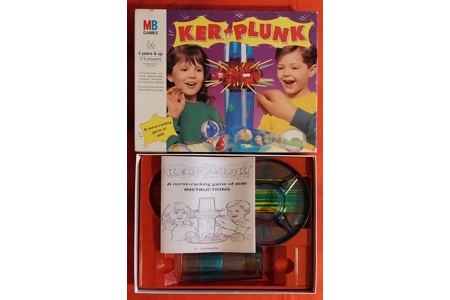 MB Games Ker-Plunk Vintage (1994) Family Board Game PLAYABLE MB Games Ker-Plunk Vintage (1994) Family Board Game PLAYABLE