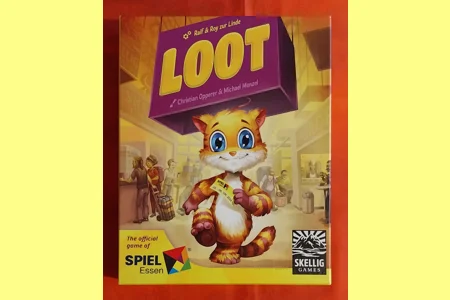 Skellig Games Loot Board Game - The Official Game Of Spiel Essen COMPLETE