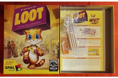 Skellig Games Loot Board Game - The Official Game Of Spiel Essen COMPLETE