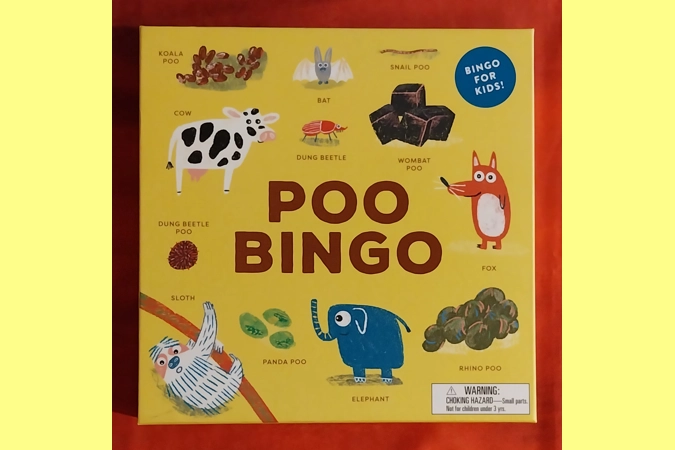 Laurence King Poo Bingo Children's Family Board Game COMPLETE
