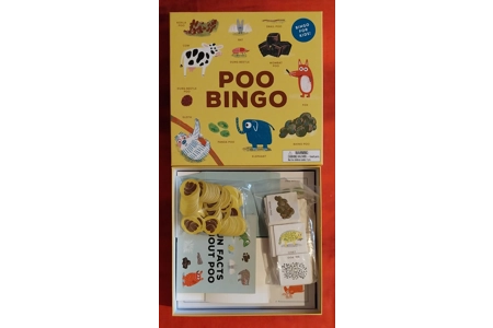 Laurence King Poo Bingo Children's Family Board Game COMPLETE