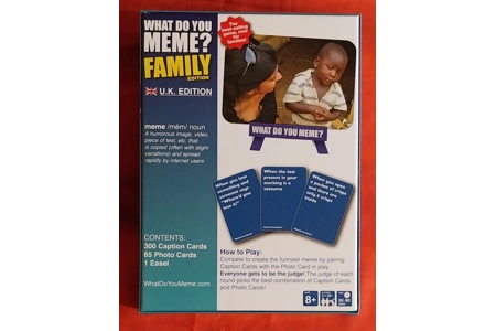 What Do You Meme? Family Edition UK COMPLETE