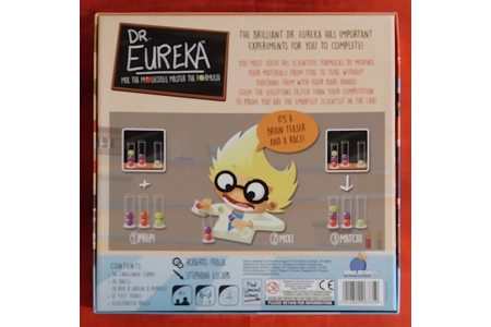 Blue Orange Dr Eureka Board Game PLAYABLE Blue Orange Dr Eureka Board Game PLAYABLE