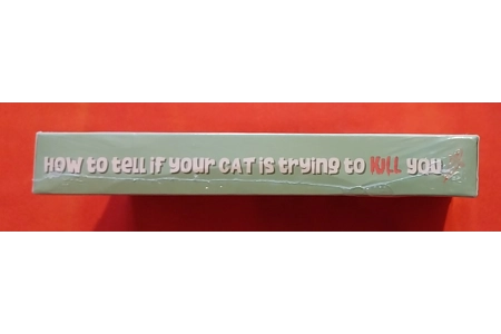 Boxer How To Tell If Your Cat Is Trying To Kill You Card Game NEW Boxer How To Tell If Your Cat Is Trying To Kill You Card Game NEW