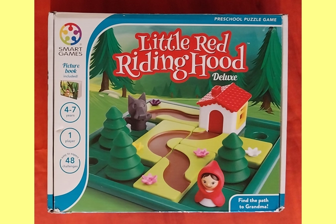 Smart Games Little Red Riding Hood Deluxe Logic Puzzle Board Game COMPLETE