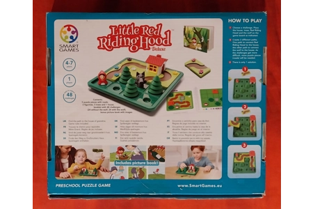 Smart Games Little Red Riding Hood Deluxe Logic Puzzle Board Game COMPLETE
